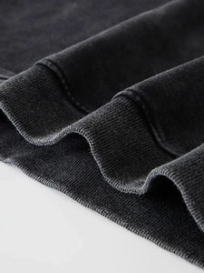 Vente en gros de sweats à capuche personnalisés de haute qualité pour hommes sweats unisexe Streetwear respirant sweats à capuche personnalisés broderie sweats à capuche pour hommes vierges - Product Image 4