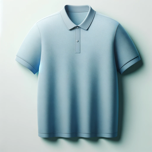 Traje de otoño para hombres de talla grande de algodón tejido para Polos rayas con botones etiqueta personalizada camisas deportivas de longitud corta Printe - Product Image 6