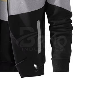 Chaqueta Universitaria de Invierno para Hombre, Diseño Personalizado con Frente de Lona, Transpirable, de Secado Rápido, 100% Algodón - Product Image 5