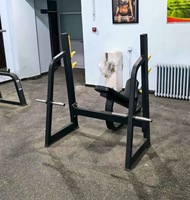Support de barre d'haltères inclinable BN Fitness Studio pour entraînement de musculation pectorale