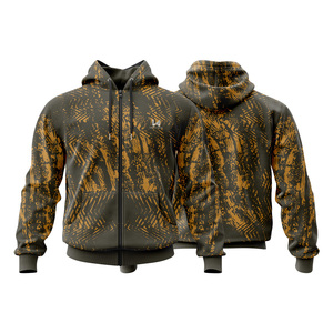 Sweat à capuche ample surdimensionné pour homme de haute qualité, tricot d'hiver, streetwear, fermeture éclair, respirant, polyester/coton, coupe ample, grande taille - Product Image 6