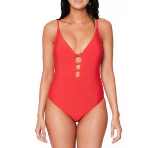 <b>Women's</b> High Waist Sleeveless One Piece Swimsuit Sportswear Zipper Swim Bodysuit Quick Dry Breathable Skinny Fit - Product Image 3