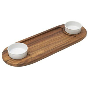 Vente en gros de plateaux en bois pour dessert plats de table décoratifs pour plats de table styles de vaisselle pour la maison plats de service pour plats - Product Image 2