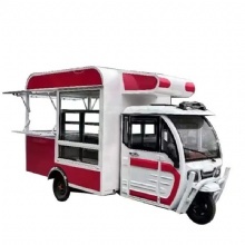 3 Wheel Trailer with Enclosed Box Stainless Steel Frame 75km Range for Commercial Catering <b>Outdoor</b> Mobile Food Service - Product Image 2
