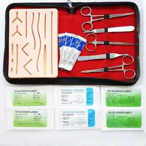 Les étudiants pratiquent le kit de suture chirurgicale Fabricant de base Kit de suture pour la trousse médicale de premiers soins - Product Image 4
