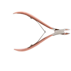 Coupe-cuticules professionnel en acier inoxydable avec une prise confortable et une large ouverture de mâchoire pour le soin et l'entretien des ongles des doigts - Product Image 2