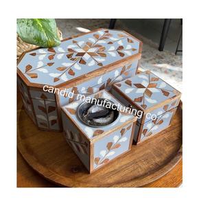 Madkhan Coffret brûleur d'encens islamique personnalisé Bakhoor bergamote parfumée d'Inde pour usage religieux - Product Image 3