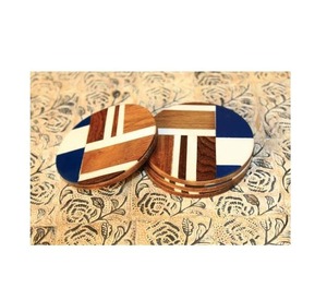 Handmade Good Quality Epoxy <b>Resin</b> Wood Coaster New Design <b>for</b> Home Restaurant Coffee <b>Table</b> <b>Top</b> <b>for</b> Business Gifts - Product Image 1