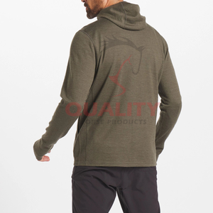 เสื้อฮู้ดมีซิปแบบลำลองสำหรับผู้ชายและผู้หญิงมีซับในเรียบแขนเสื้อและเหมาะสำหรับใส่ในเมืองหรือใส่อยู่บ้าน - Product Image 4