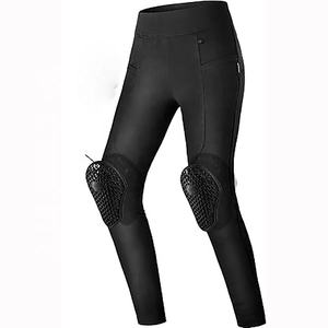 Pantalon legging moto pour femmes Leggings moto en polyester extensible dans les 4 sens pour dames Alaf Industries Made Biker Leggings - Product Image 5