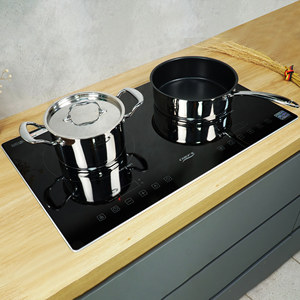 Cuisinières Double cuisinière à induction Plaque à induction électrique intégrée 2 brûleurs Cuisinière à induction - Product Image 6