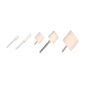 Bobs en feutre OEM personnalisés avec supports de mandrin pour le polissage de bijoux outils abrasifs de précision pour usage industriel - Product Image 2