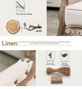 <span class=keywords><strong>2026</strong></span> यूताई प्रत्यक्ष कारखाने की बिक्री उच्च गुणवत्ता वाले एंटीक लिनन तीन सीट सोफा अमेरिकी देहाती शैली लकड़ी का टोमन कवर - Product Image 5