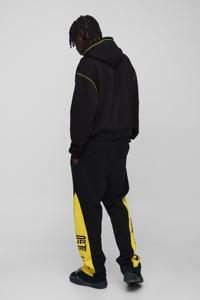 Venta al por mayor de gran tamaño Boxy Moto Gusset Zip Through chándal con capucha transpirable hecho en Pakistán - Product Image 2