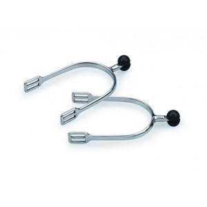 Spurs ingleses para montar a caballo de acero inoxidable de alta calidad superventas, nueva llegada, técnicas impresas - Product Image 1