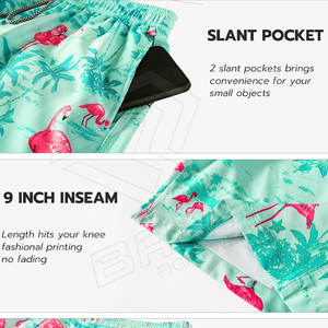 High Street Style Pantalones cortos de verano para hombre Secado rápido Impermeable Transpirable Impreso personalizado Sólido 100% Algodón No tejido al por mayor - Product Image 3