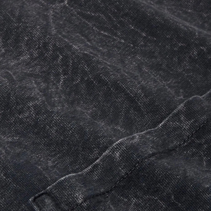 Men Acid Wash Oversized T-Shirt Retro Streetwear Loose Fit Hip Hop 100% Cotton Blank Tee Vintage Casual Summer Outfit Top - Product Image 5