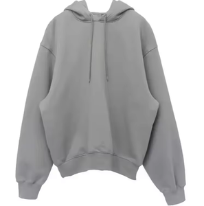 100% Cotton Winter Hoodies Nonwoven Regular Fit Long Sleeves Reversed Color Double Hooded <b>Thumb</b> <b>Hole</b> Vintage High Street Quick - Product Image 3
