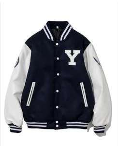 Chaqueta Varsity Personalizada de Alta Calidad para Hombre, Servicio OEM, Impermeable, Reversible, Precio de Fábrica - Product Image 3