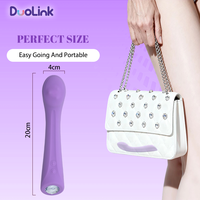Vibromasseur USB rechargeable étanche IPx7 avec 10 fréquences, stimulation clitoridienne et du point G en latex pour femmes