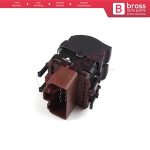 สวิตช์ควบคุมกระจกหลัง BDP851 รุ่น 8200315040 แบบ 10 ขา สีน้ำตาล สำหรับรถยนต์ Megane Laguna Scenic 2 - Product Image 6