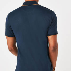 Vente chaude Conception Logo Personnalisé Polyester Hommes Éponge Polo Chemise 100% Coton Biologique Tissu Uni Chemise Couleur Personnalisée Tshirt Pour - Product Image 3