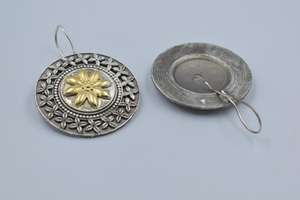 Indian Ethnic Gold-plated Stone Dangle Earring Jewelry for Women and Girls available at Reasonable Price - Product Image 3