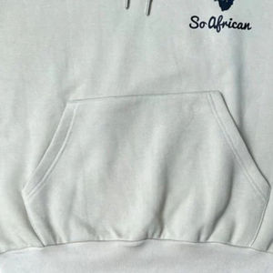 Conjunto de Jogger con capucha de mezcla de poliéster de algodón unisex, logotipo serigrafiado, ropa informal Premium, ropa de calle cómoda - Product Image 3