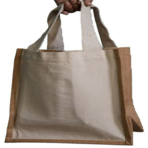 Sac fourre-tout en toile 100% coton, logo personnalisé imprimé, écologique, grand sac de voyage design, réutilisable, sac de courses avec fonction lavable - Product Image 3