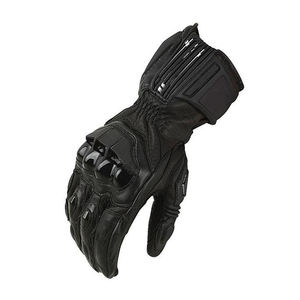 Gants de moto en cuir d'hiver, courts, pour hommes, gants de moto, écran tactile, motocross, cross-country, gants de main - Product Image 1