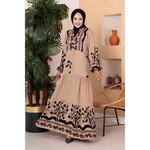 Marina fantasia viscosa Hijab abito viscosa visone sciarpe tradizionali & scialli - Product Image 5