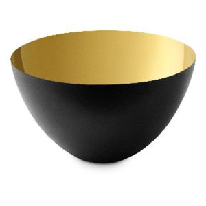 Bol de service en forme de conception moderne bols décoratifs faits à la main en vrac dessus de table de cuisine en fer noir couleur métal matériel carton emballage - Product Image 3