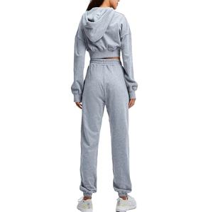 Ensemble de survêtements personnalisés pour hommes, joggers évasés, survêtements avec capuche et pantalon, vêtements de sport décontractés avec logo 2026 - Product Image 5