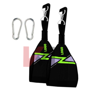 Sangles d'entraînement suspendues en tissu Oxford pour barre de porte de salle de sport personnalisée, pour musculation, fitness à domicile, traction abdominale - Product Image 2