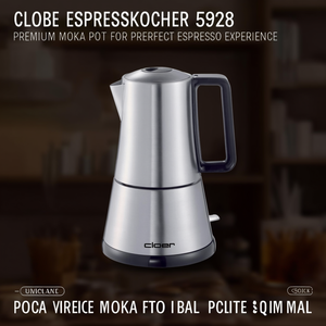Cafetera Espresso Cloer 5928 Premium Moka Pot para una Experiencia de Espresso Perfecta - Product Image 3