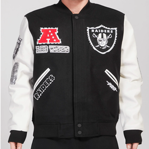 Blouson universitaire en laine pour homme grande taille, personnalisé, de haute qualité, décontracté, d'hiver, coupe bomber, avec fermeture éclair, respirant, en vison crocheté, coupe-vent - Product Image 3