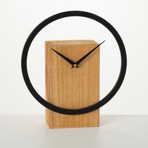 Reloj de Madera Minimalista, Diseño Moderno, Reloj Decorativo de Madera para Sala de Estar, Dormitorio, Oficina y Espacios de Decoración del Hogar - Product Image 6