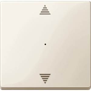 Modulo Interruttore a Bilanciere SCHNEIDER ELECTRIC System M MTN619444 con Pulsante 1-Gang Bianco Lucido con Stampa Up/Down - Product Image 1