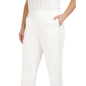 Pantaloni a gamba dritta da donna Jones New York marroni, slim fit, in raso, con tasche con zip, vita alta, antipiega, taglia 18W, per l'ufficio - Product Image 2