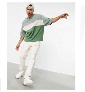 High Quality 100% Cotton Oversized Heavy T Shirt Custom Printing Heavyweight T Shirt Plain Blank Men's T-shirt for Unisex - Product Image 4