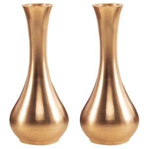 Floreros de metal asequibles para proyectos de decoración de jardín Floreros de metal altos y elegantes para jardín - Product Image 4