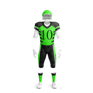 Custom Team Player Name American <b>Football</b> Uniform for Youth - Product Image 2