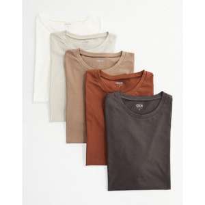 Camiseta de algodón súper cómoda disponible en color personalizado, camisetas unisex personalizadas OEM ODM, conjunto de camisetas de media manga para hombres y mujeres - Product Image 3