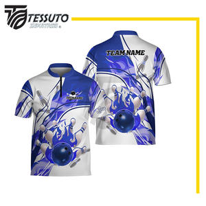 Respirant hommes bols de pelouse uniforme confortable vêtements de Sport Anti-rides prix raisonnable hommes bols de pelouse uniforme avec poids léger - Product Image 5