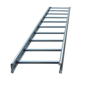 บันไดแบบเสาเดี่ยวสูงติดผนังบันไดที่ทำงานกันลื่นสำหรับการเข้าถึงอพาร์ตเมนต์ดีไซน์ทันสมัย - Product Image 1