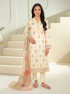 Impresiones vibrantes exquisita tela de algodón de césped impresa para mujeres indias usan para múltiples opciones Salwar Kameez MOQ - Product Image 2