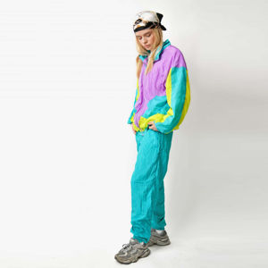 Chándal Vintage Rave para mujer, chándal clásico de los años 90 con colores llamativos, estilo callejero Retro, logotipo personalizado y tamaño OEM - Product Image 3