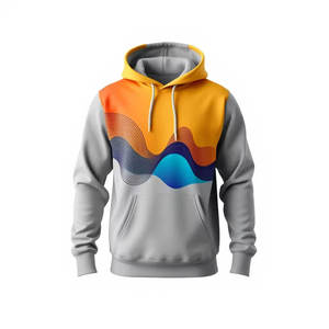 New Fashion Men Autumn Winter Hoodies Street <b>Long</b> <b>Sleeve</b> Loose Solid Color Casual <b>Tops</b> Hoodies <b>Thermal</b> - Product Image 1