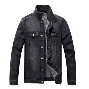 Nouveau design de veste en jean grande taille pour hommes veste en jean décontractée à séchage rapide service OME veste en jean personnalisée - Product Image 1