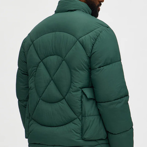 Chaqueta Acolchada con Cierre de Alta Calidad para Hombre, Colección de Invierno, Ropa Casual, Chaquetas Extra Grandes Personalizadas, Tejido Transpirable 2026 - Product Image 3